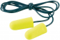 Preview: Gehoerschutzstoepsel E-A-R Sof yellow neons ES01005 mit Kordel