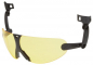 Preview: 3M V9A integrierte Schutzbrille gelb, für Peltor Schutzhelme