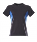 Preview: Damen T-Shirt 18392-959-01091 Mascot ACCELERATE schwarzblau-azurblau