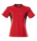 Preview: Damen T-Shirt 18392-959-20209 Mascot ACCELERATE verkehrsrot-schwarz