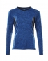 Preview: Damen T-Shirt langarm 18091-810-91010 Mascot ACCELERATE azurblau-schwarzblau