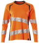Preview: Warnschutz Damen Langarm-T-Shirt Mascot Accelerate Safe orange-dunkelanthrazit
