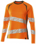 Preview: Warnschutz Damen Langarm-T-Shirt Mascot Accelerate Safe orange-moosgrün