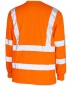 Preview: Mascot Sweatshirt Melita Warnschutz orange hinten