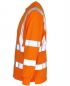 Preview: Mascot Sweatshirt Melita Warnschutz orange links