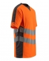 Preview: Warnschutz T-Shirt Sandwell Mascot Safe Supreme orange-dunkelanthrazit Seitenansicht rechts