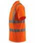 Preview: Warnschutz Polo-Shirt BOWEN Mascot Safe light hi-vis orange linke Seite