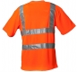 Preview: Planam Warnschutz T-Shirt uni orange hinten