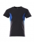 Preview: T-Shirt 18082-250-01091 Mascot ACCELERATE schwarzblau-azurblau