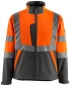 Preview: Warnschutz Winter-Softshelljacke KIAMA Mascot Safe Light hi-vis orange - dunkelanthrazit