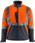 Preview: Warnschutz Winter-Softshelljacke KIAMA Mascot Safe Light hi-vis orange - schwarzblau