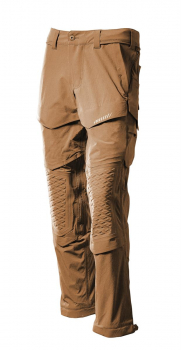 MASCOT® Customized Hose mit Knietaschen 22279-605 nussbraun