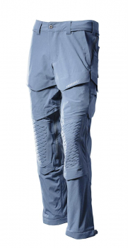 MASCOT® Customized Hose mit Knietaschen 22279-605 steinblau