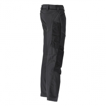 MASCOT® Customized Hose mit Knietaschen 22479-230 schwarz Seitenansicht rechts