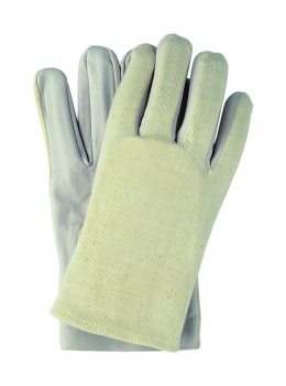 Nappa-Trikot Handschuhe, zwischen den Fingern Leder