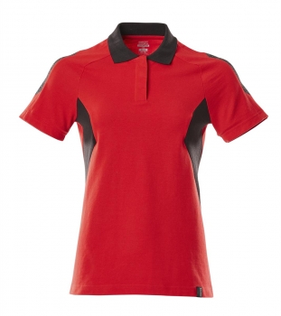 Damen Polo-Shirt 18393-961-20209 Mascot ACCELERATE verkehrsrot-schwarz