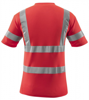 Mascot Warnschutz T-Shirt 18282-995-222 rot Rücken