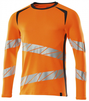 Warnschutz Langarm T-Shirt Mascot Accelerate Safe 19081-771 orange-schwarzblau