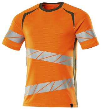 Warnschutz T-Shirt Mascot Accelerate Safe 19082-771 orange-moosgrün