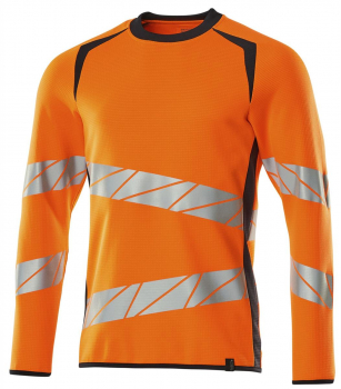 Warnschutz Sweatshirt Mascot Accelerate Safe 19084-781 orange-schwarzblau