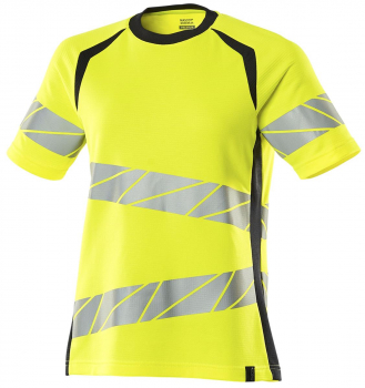 Warnschutz Damen Langarm-T-Shirt 19092-711 Mascot Accelerate Safe gelb-schwarzblau