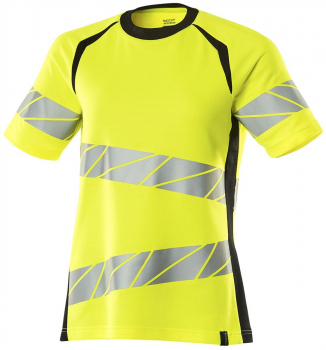 Warnschutz Damen Langarm-T-Shirt 19092-711 Mascot Accelerate Safe gelb-schwarz