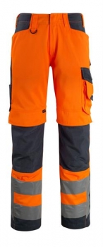 Warnschutz Hose Kendal Mascot Safe Supreme orange-schwarzblau