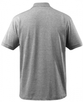 Polo-Shirt BANDOL Mascot Crossover grau-meliert Rückenansicht