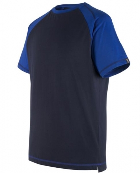 Mascot T-Shirt Albano marine/kornblau Seitenansicht links
