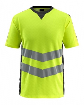 Warnschutz T-Shirt Sandwell Mascot Safe Supreme gelb-schwarz