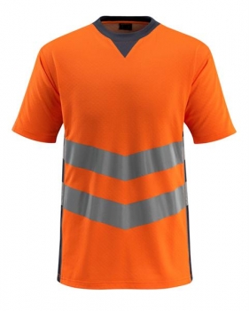 Warnschutz T-Shirt Sandwell Mascot Safe Supreme orange-schwarzblau