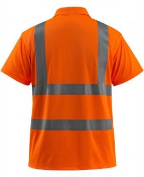 Warnschutz Polo-Shirt BOWEN Mascot Safe light hi-vis orange Rückenansicht