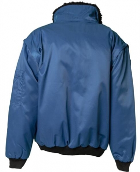 Planam Gletscher Comfort Jacke kornblau hinten