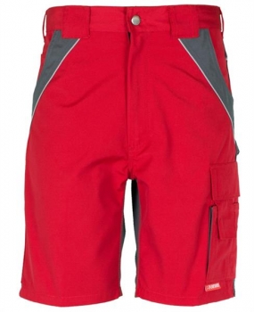 Planam Plaline Shorts rot/schiefer