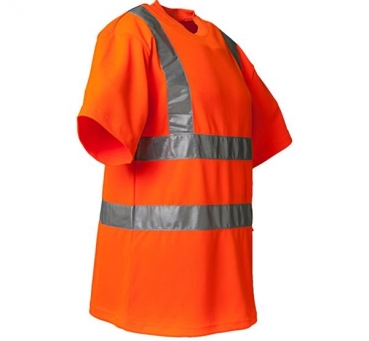 Planam Warnschutz T-Shirt uni orange