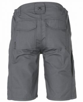 Shorts PLANAM DURAWORK 2941 grau-schwarz Rückseite