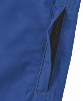 Shorts PLANAM DURAWORK Detailansicht Oberschenkeltasche mit Reissverschluss
