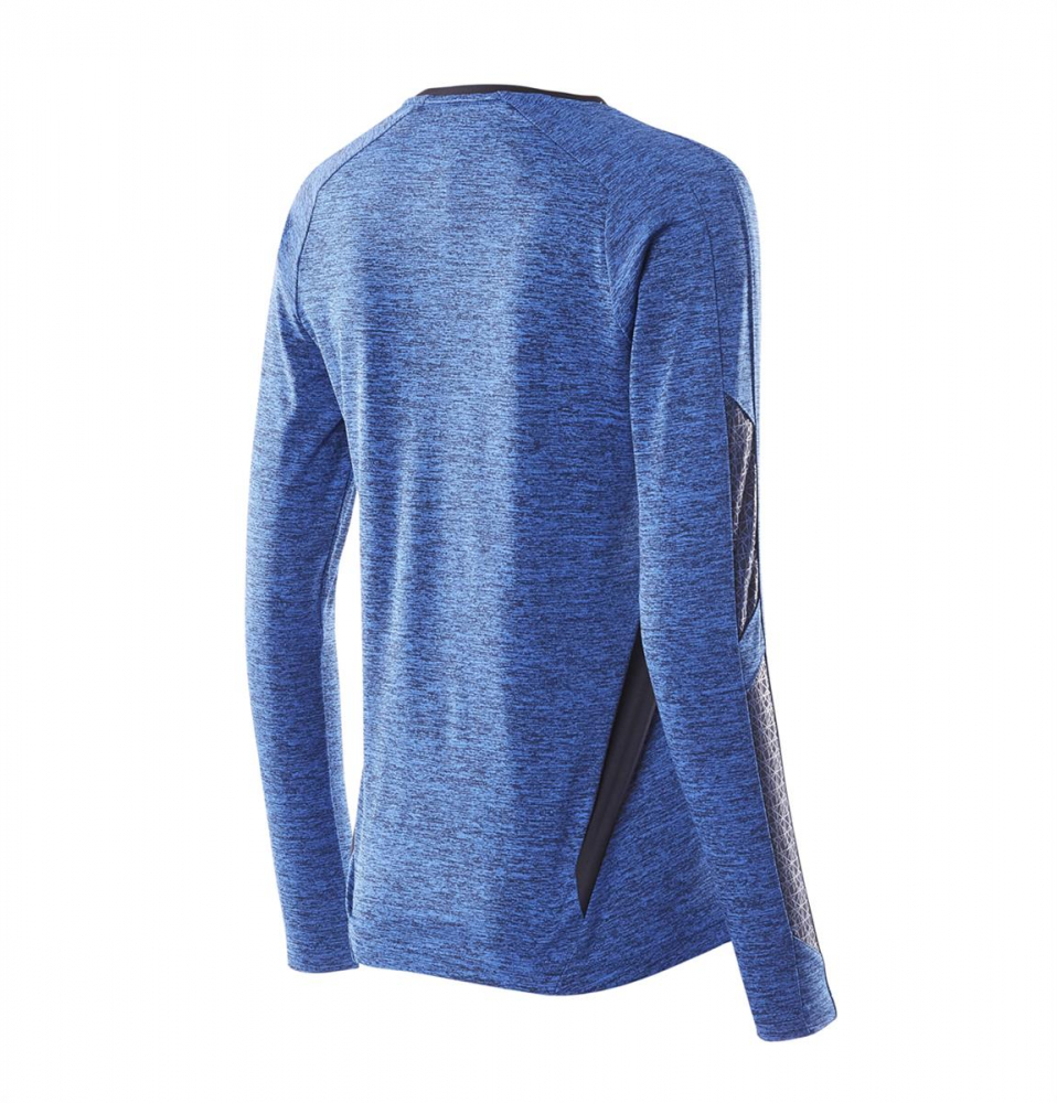 Damen T-Shirt langarm 18091-810-91010 Mascot ACCELERATE azurblau-schwarzblau hinten rechts