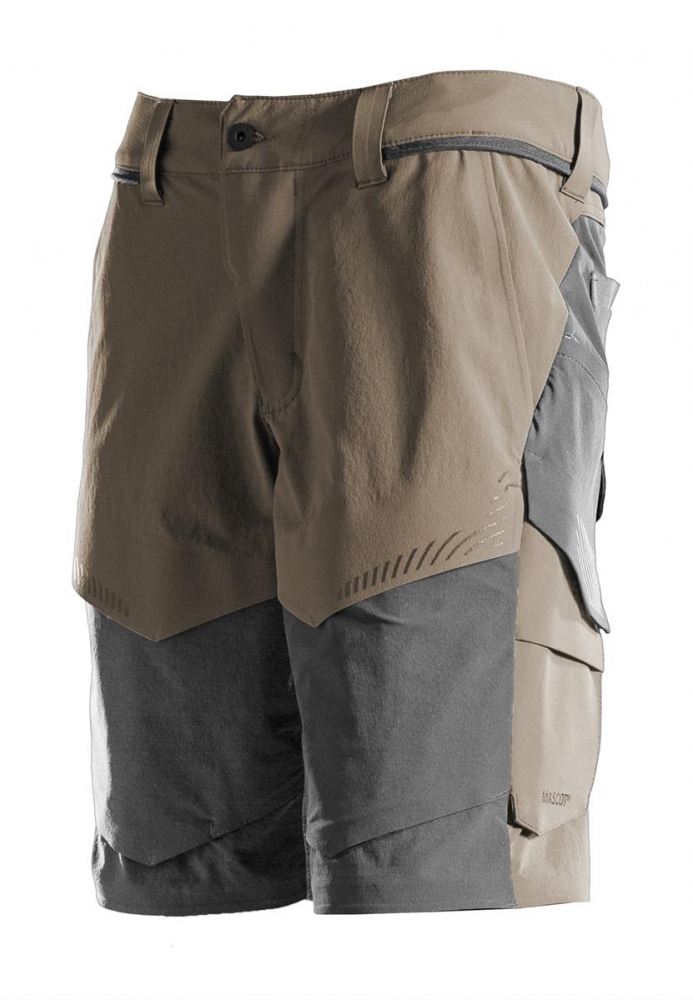 MASCOT® Customized Shorts 22149-605 dunkel sandbeige-anthrazit