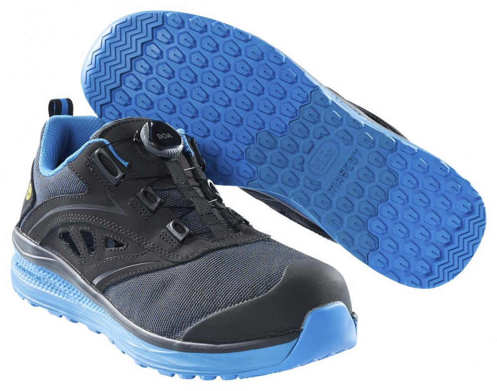 MASCOT® FOOTWEAR CARBON F0252-909 Sicherheitssandale schwarz/kornblau