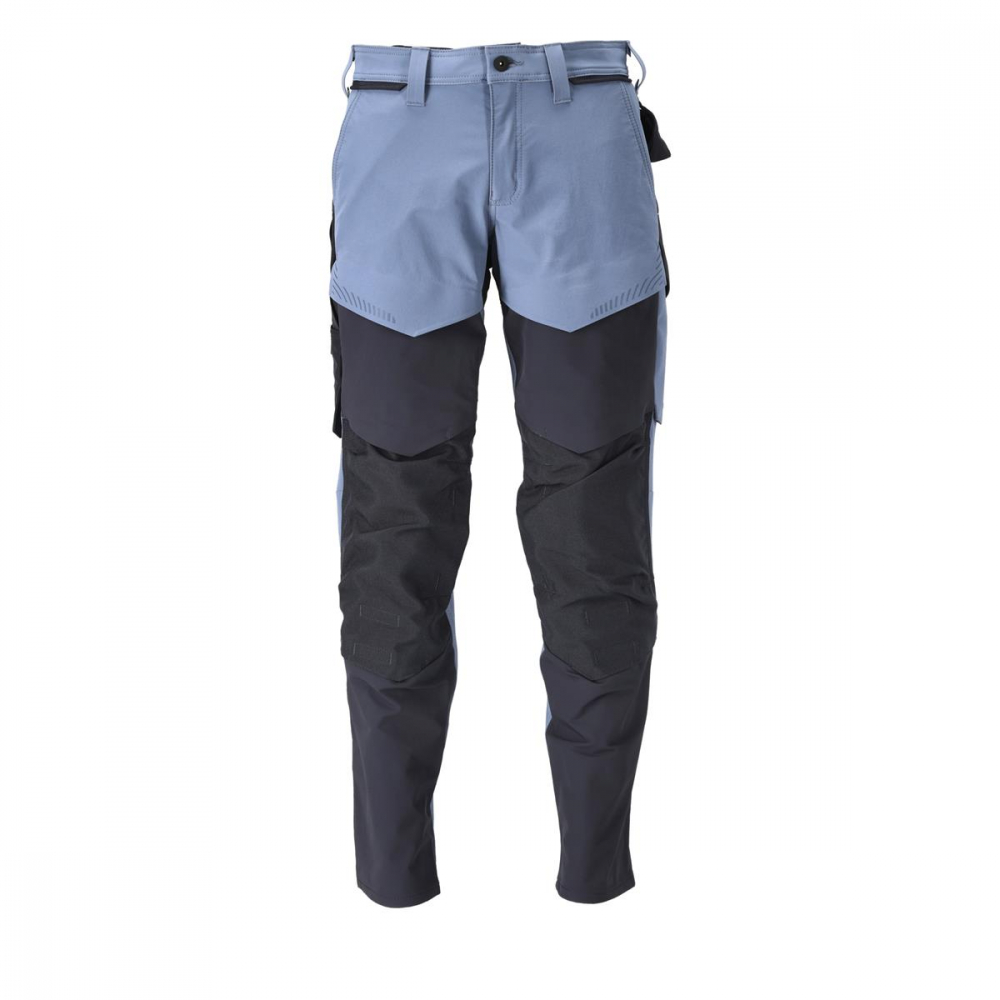 MASCOT® Customized Hose mit Knietaschen 22279-605 steinblau_schwarzblau